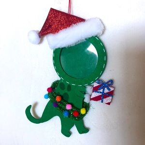 T-Rex Dinosaur Xmas Ornament